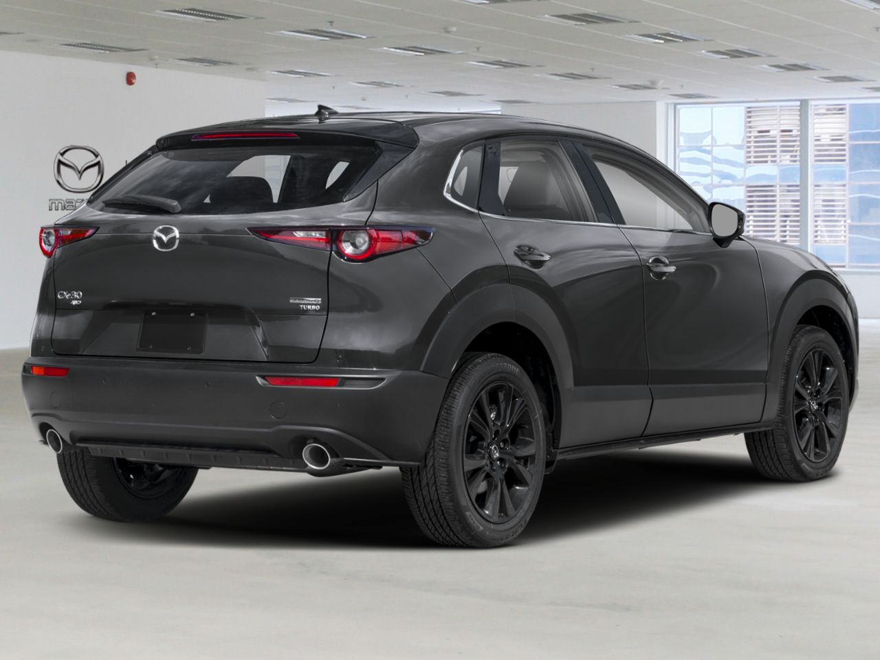 2025 Mazda CX-30 GT TI avec moteur turbo Machine Grey Metallic Gatineau - photo #2