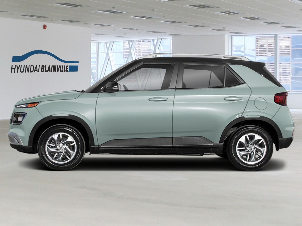 2026 Hyundai Venue Mirage Green w/Black Roof Blainville - photo #1