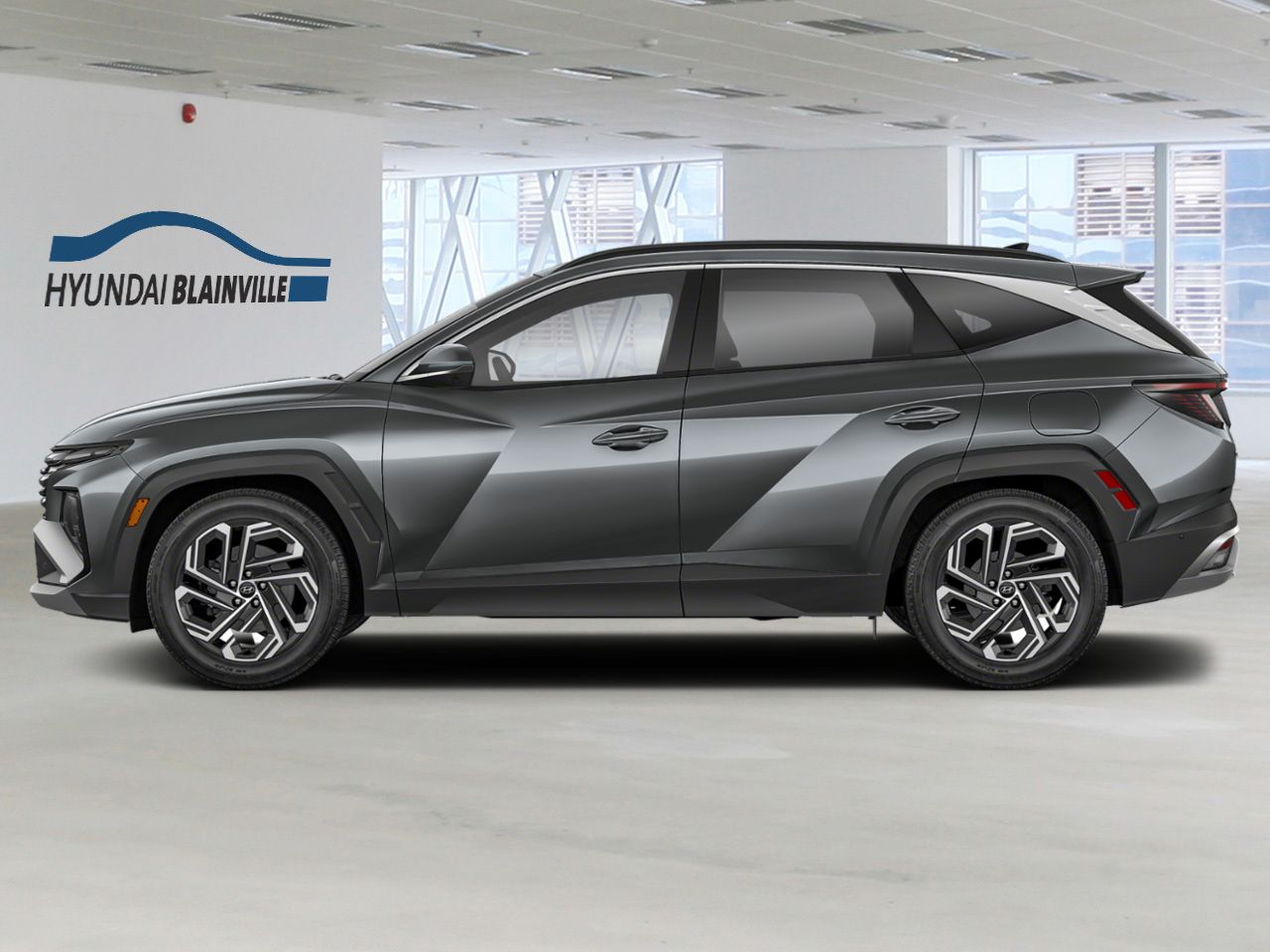 Hyundai Tucson hybride rechargeable 2026 Gris &eacute;cotronique Blainville - photo #1