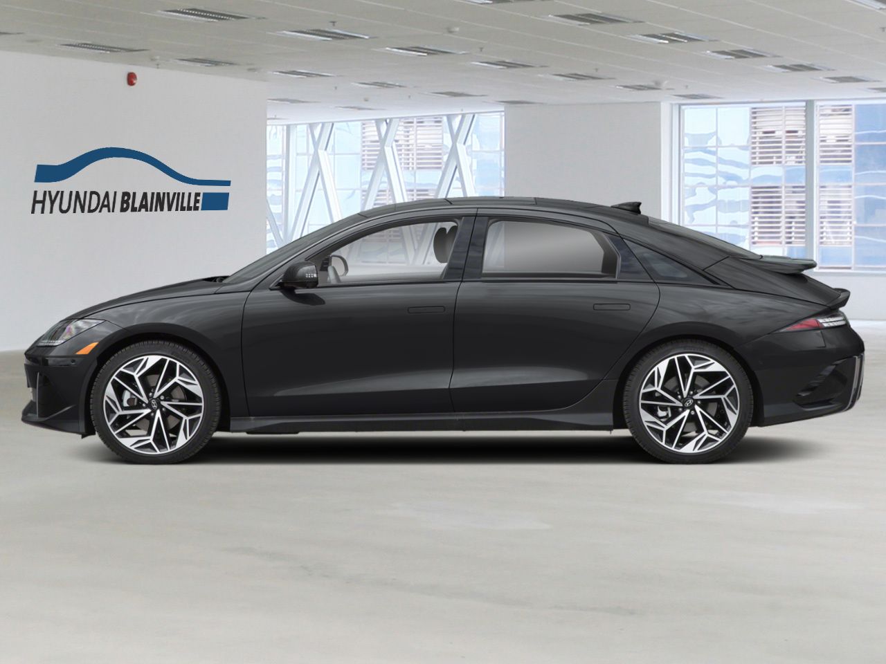 2025 Hyundai IONIQ 6 Abyss Black Blainville - photo #2