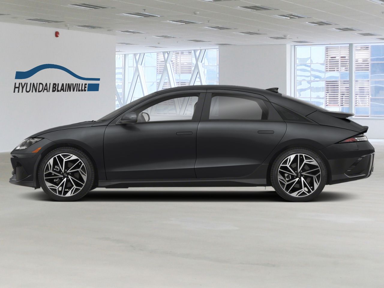 Hyundai IONIQ 6 2025 Noir abysse Blainville - photo #2