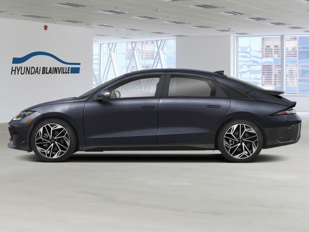 Hyundai IONIQ 6 2025 Bleu biophilique Blainville - photo #2
