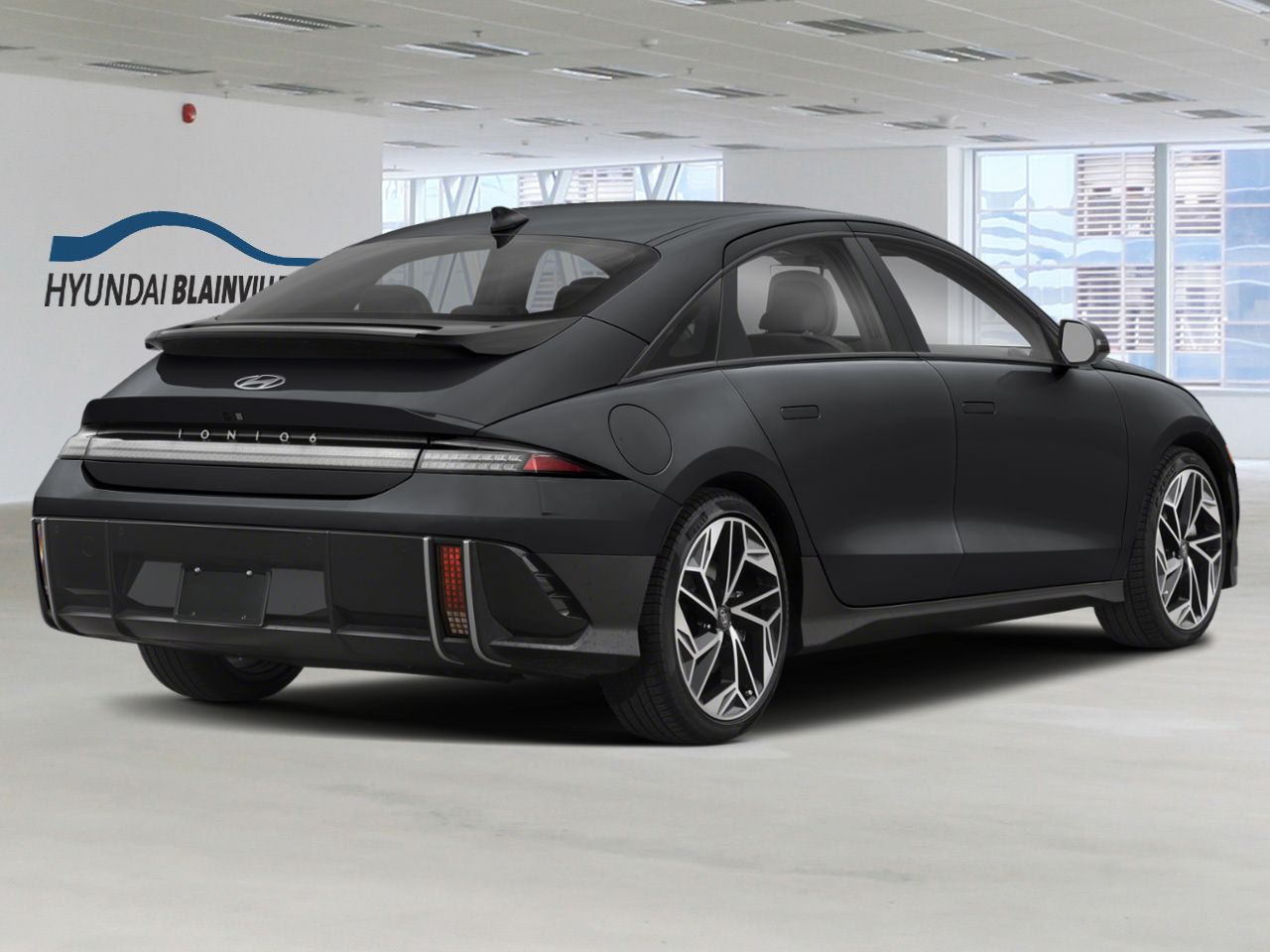 Hyundai IONIQ 6 2025 Noir abysse Blainville - photo #1