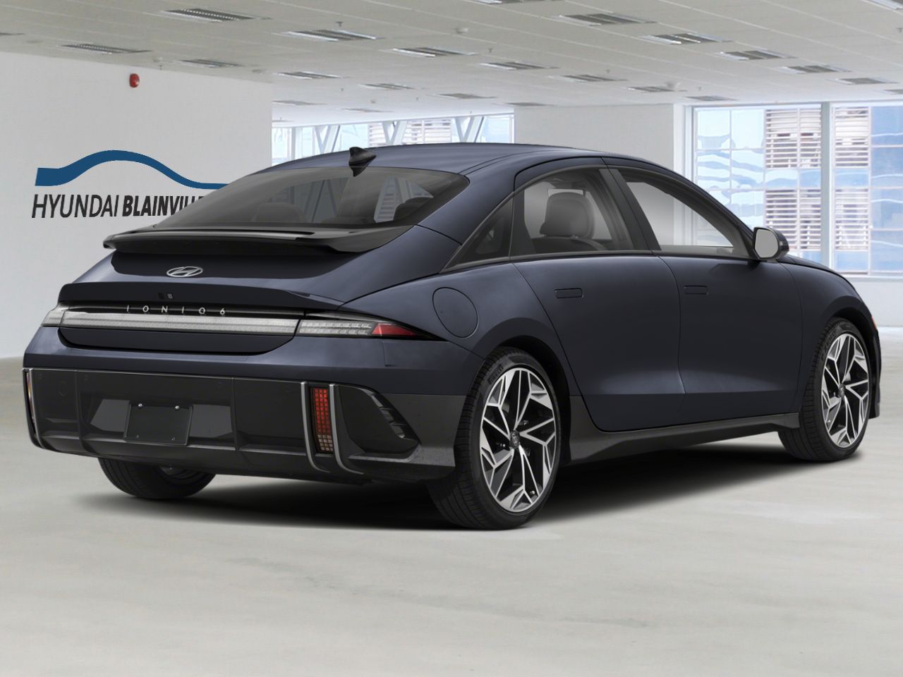 Hyundai IONIQ 6 2025 Bleu biophilique Blainville - photo #1