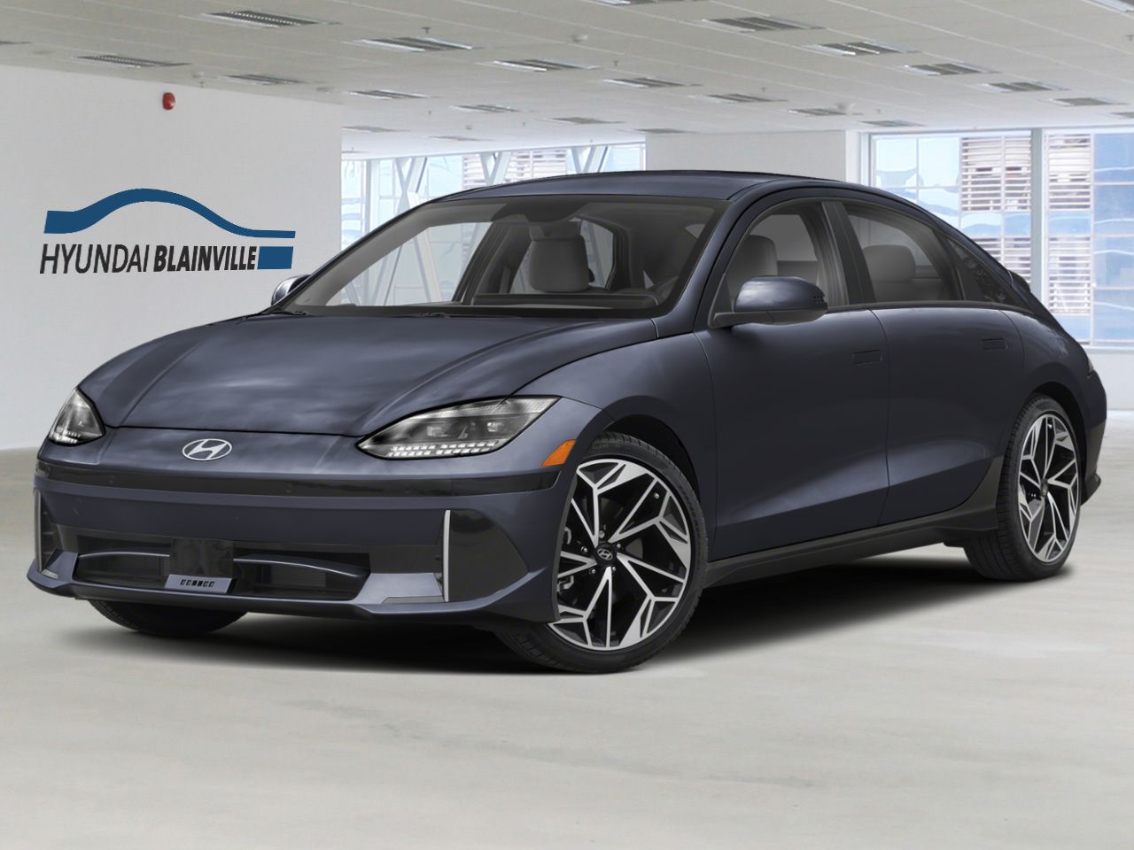 Hyundai IONIQ 6 2025 Bleu biophilique Blainville - photo #0