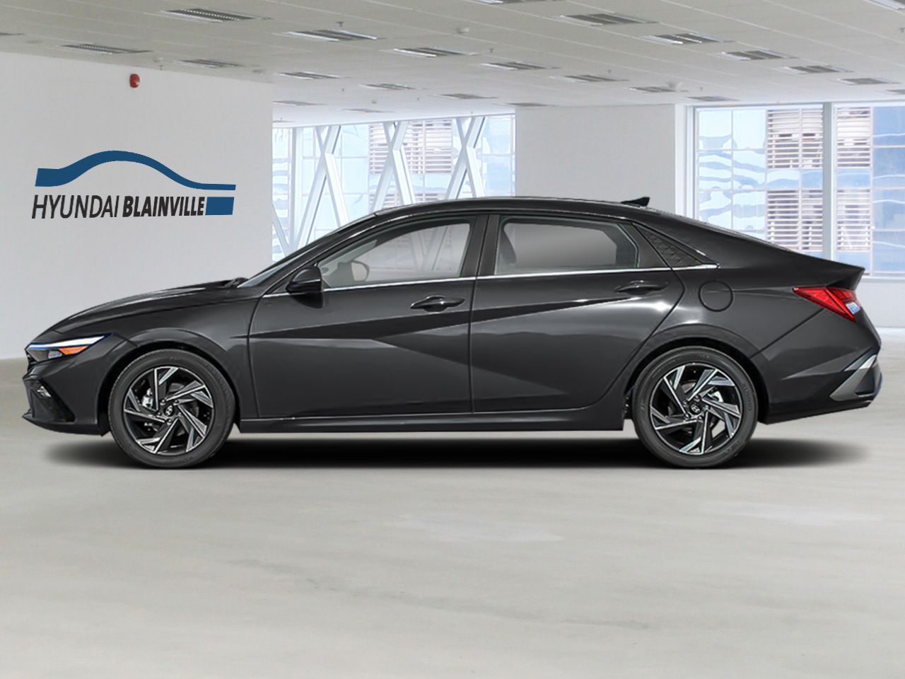 Hyundai Elantra hybride 2025 Noir abysse Blainville - photo #1