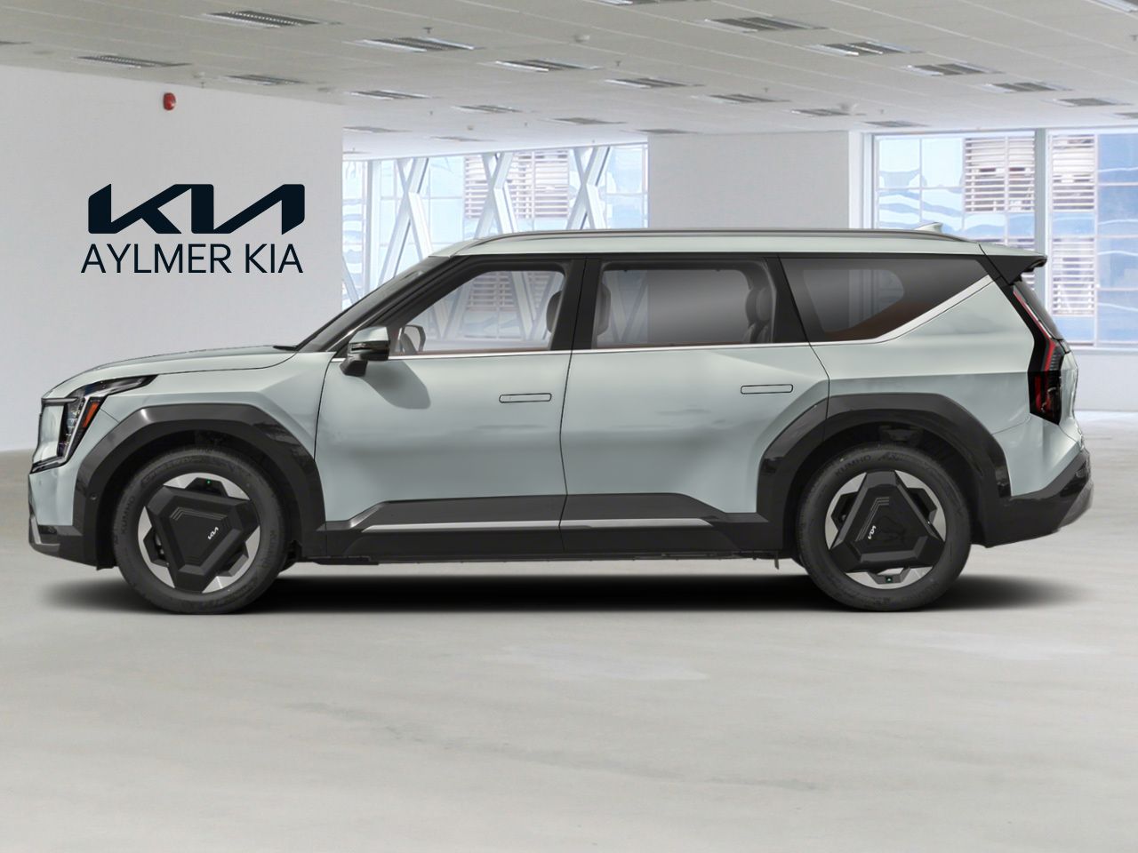 KIA EV9 LAND GROUPE PREMIUM 2026 IVOIRE ARGENT&Eacute;(ISG) Gatineau - photo #2