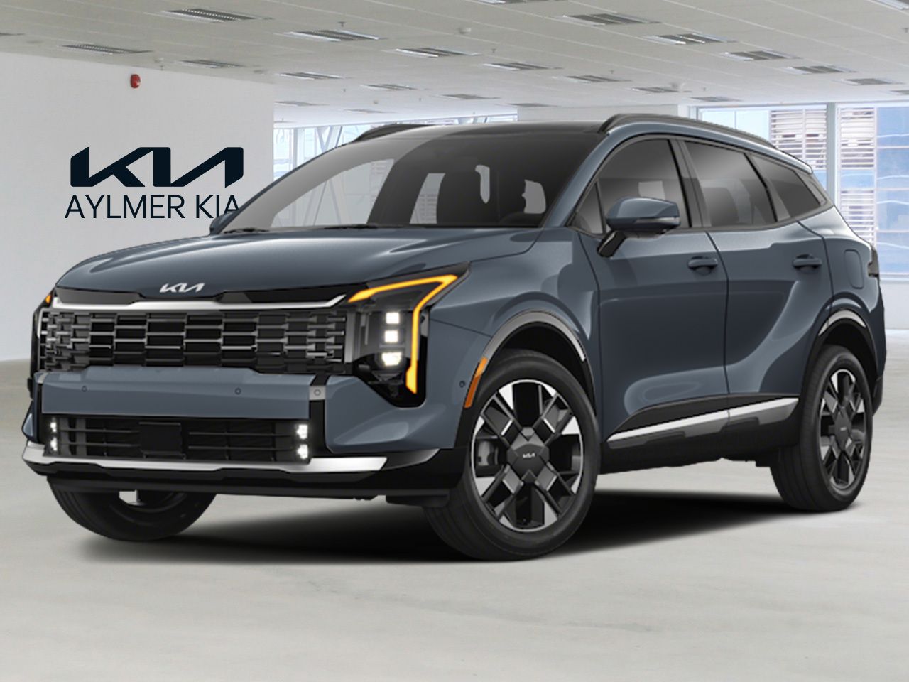 KIA SPORTAGE EX PREMIUM INT. NOIR 2026 Gris Gatineau - photo #0