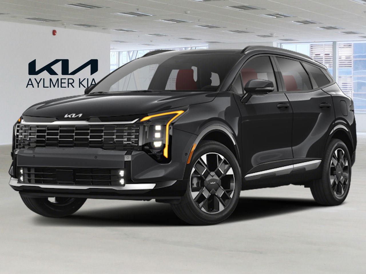 KIA SPORTAGE EX PREMIUM INT. ROUGE 2026 Noir Gatineau - photo #0