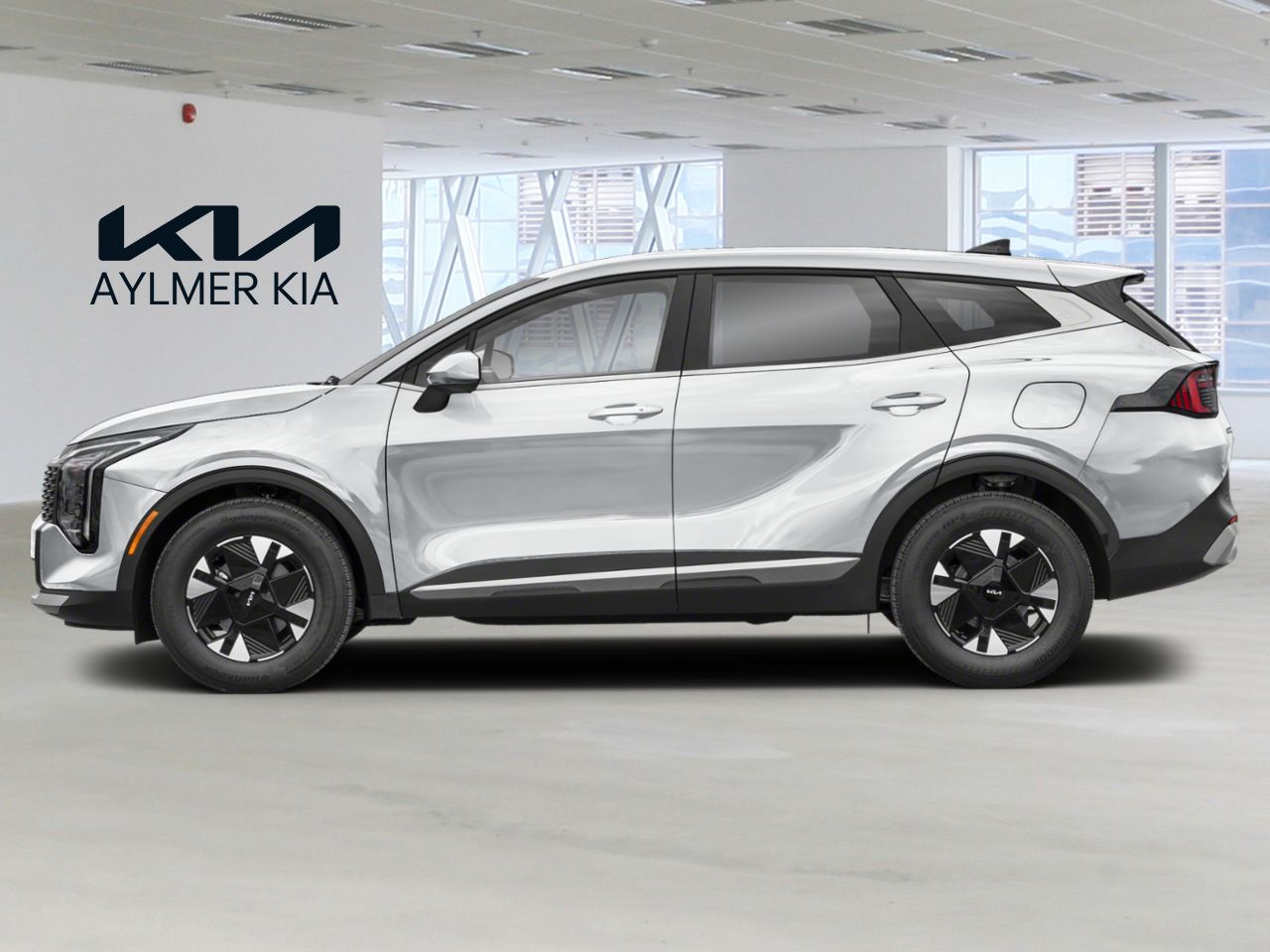 KIA Sportage hybride 2026 Blanc Neige Nacr&eacute; Gatineau - photo #2