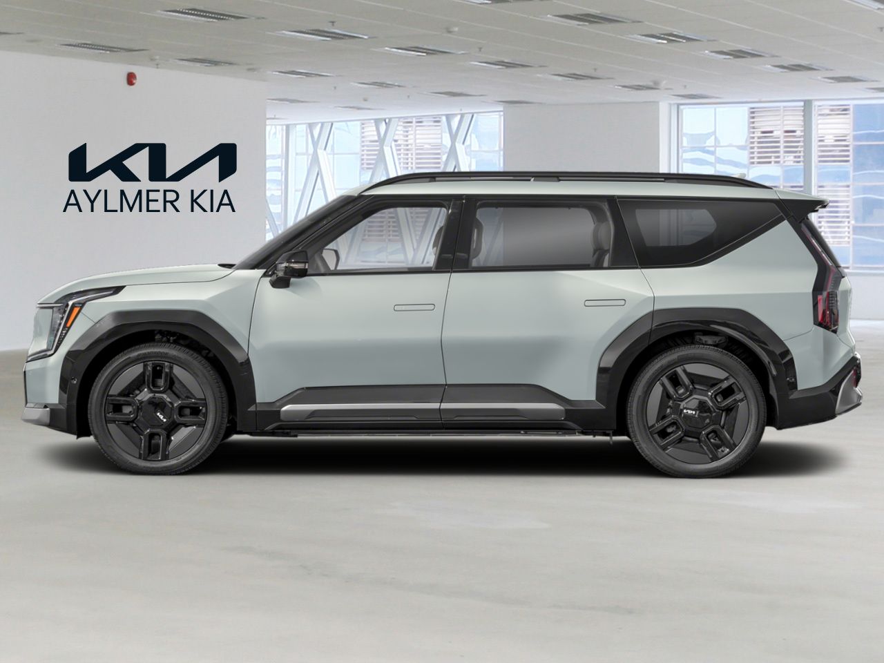 KIA EV9 2026 Argent ivoire Gatineau - photo #2