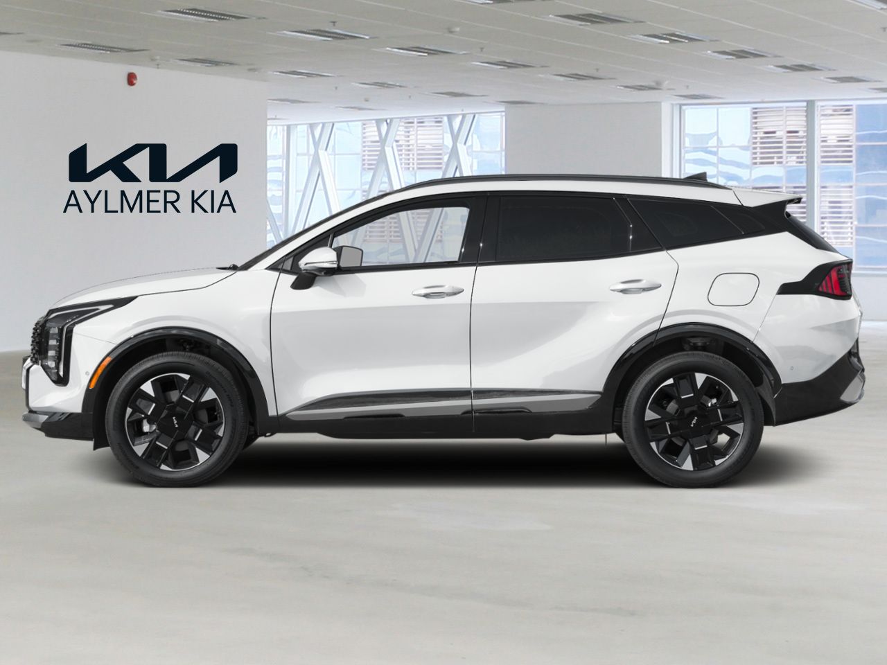 KIA Sportage hybride 2026 Blanc neige nacr&eacute; Gatineau - photo #2