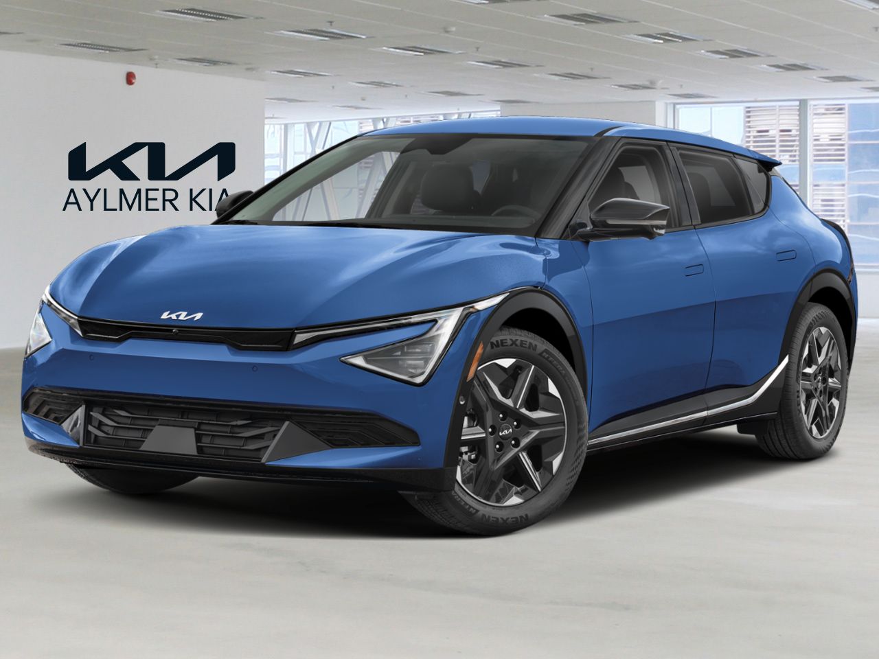 KIA EV6 LAND GROUPE PREMIUM 2025 BLEU LAC DE MINUIT(MLB_) Gatineau - photo #0