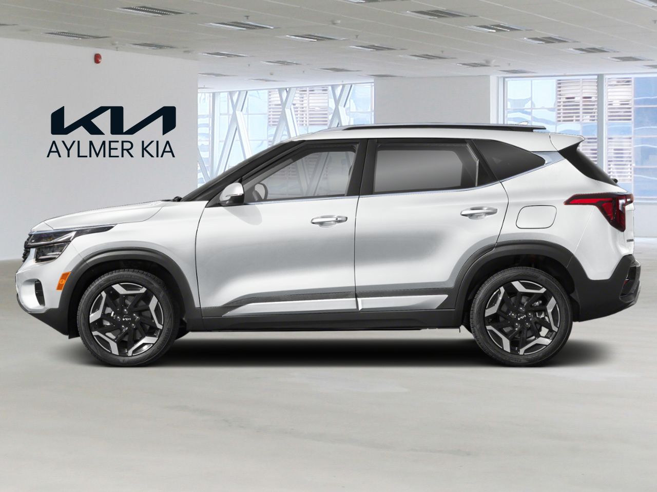 KIA SELTOS SX TURBO INT. NOIR 2024 Blanc Gatineau - photo #2