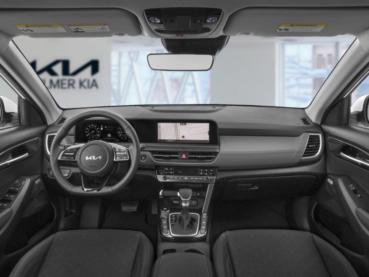 KIA SELTOS SX TURBO INT. NOIR 2024 Blanc Gatineau - photo #5