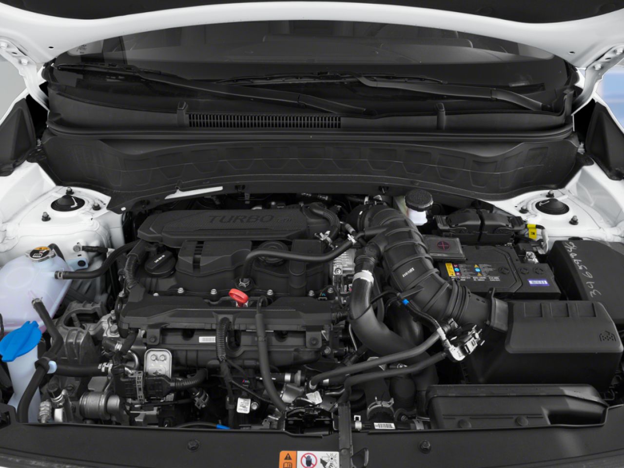 KIA SELTOS SX TURBO INT. NOIR 2024 Blanc Gatineau - photo #7