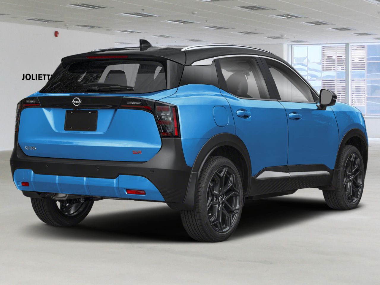 2026 NISSAN Kicks Artic Ice Blue Metallic/Super Black Joliette - photo #2