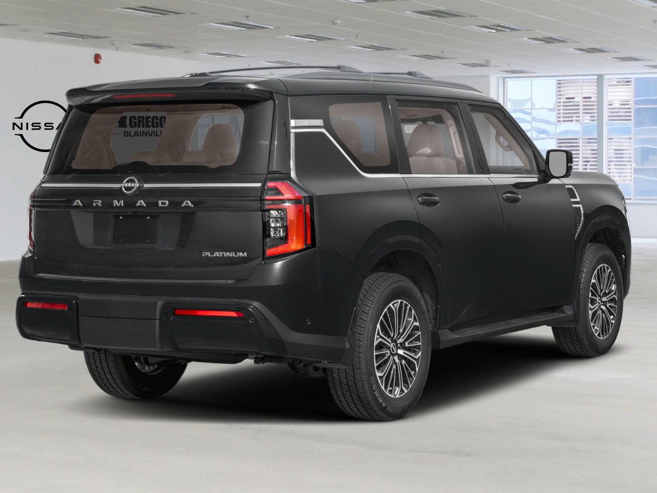 2026 Nissan Armada Super Black Blainville - photo #2
