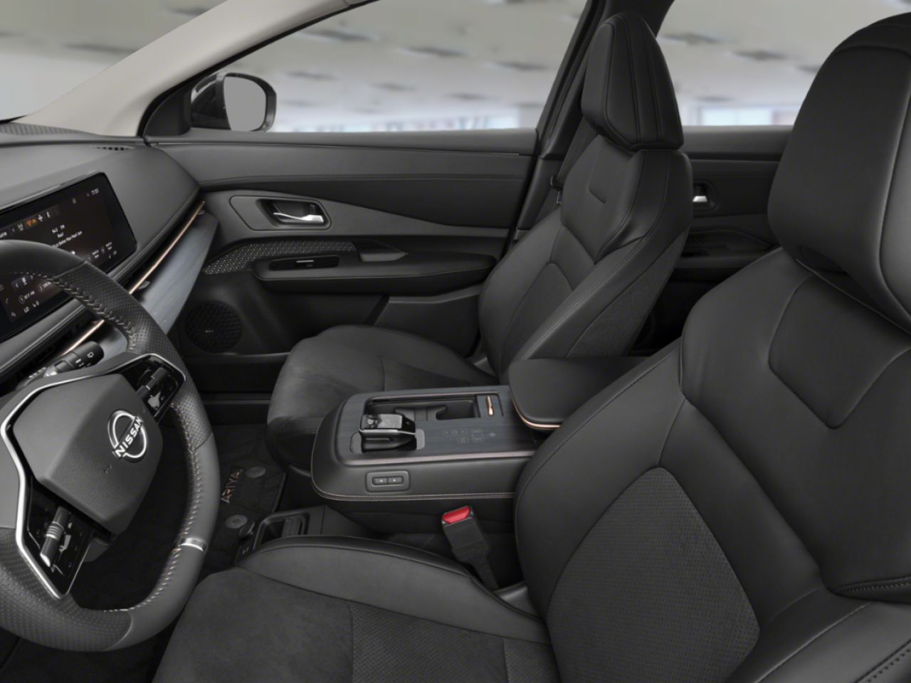 Nissan ARIYA 2026 Blanc Everest nacr&eacute; triple couche/Diamant noir nacr&eacute; Blainville - photo #10