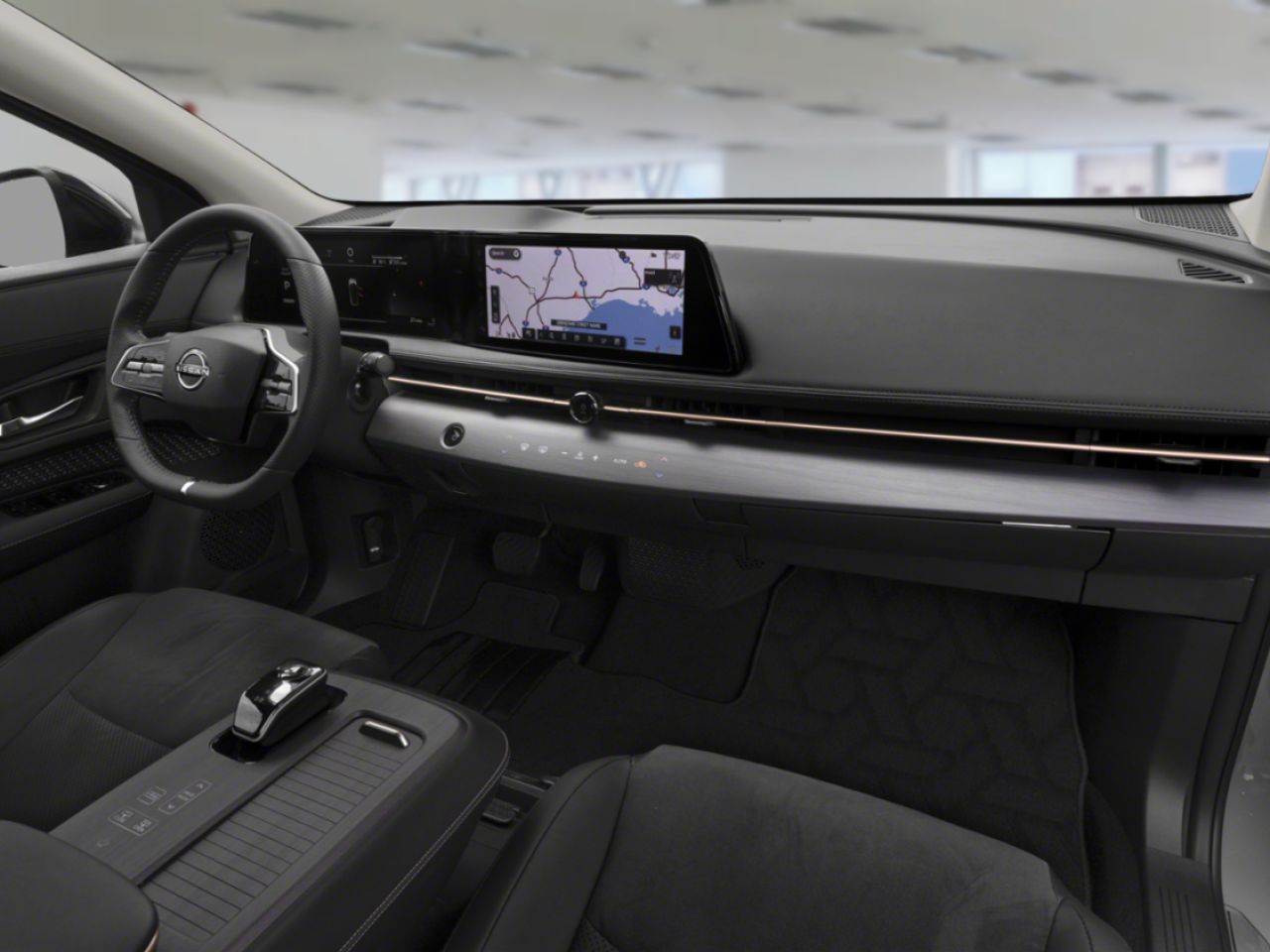 Nissan ARIYA 2026 Blanc Everest nacr&eacute; triple couche/Diamant noir nacr&eacute; Blainville - photo #4