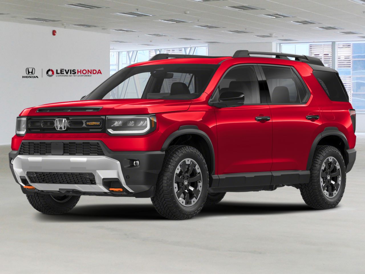 2026 Honda Passport TrailSport Touring Radiant Red Metallic II Lévis - photo #0