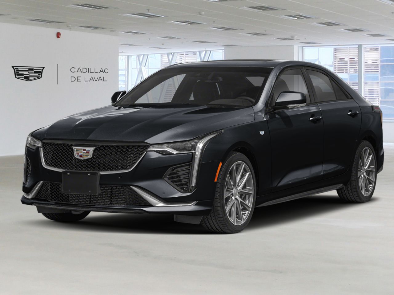 2026 CADILLAC CT4 CT4 SEDAN 2.0L TURBO SPORT AWD (1SE) Black Raven Laval - photo #0