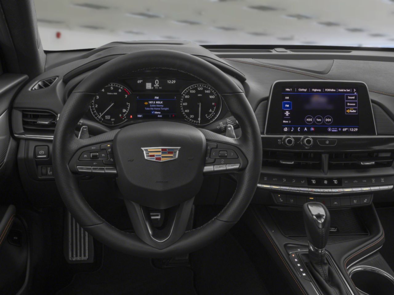 2026 CADILLAC CT4 CT4 SEDAN 2.0L TURBO SPORT AWD (1SE) Black Raven Laval - photo #3