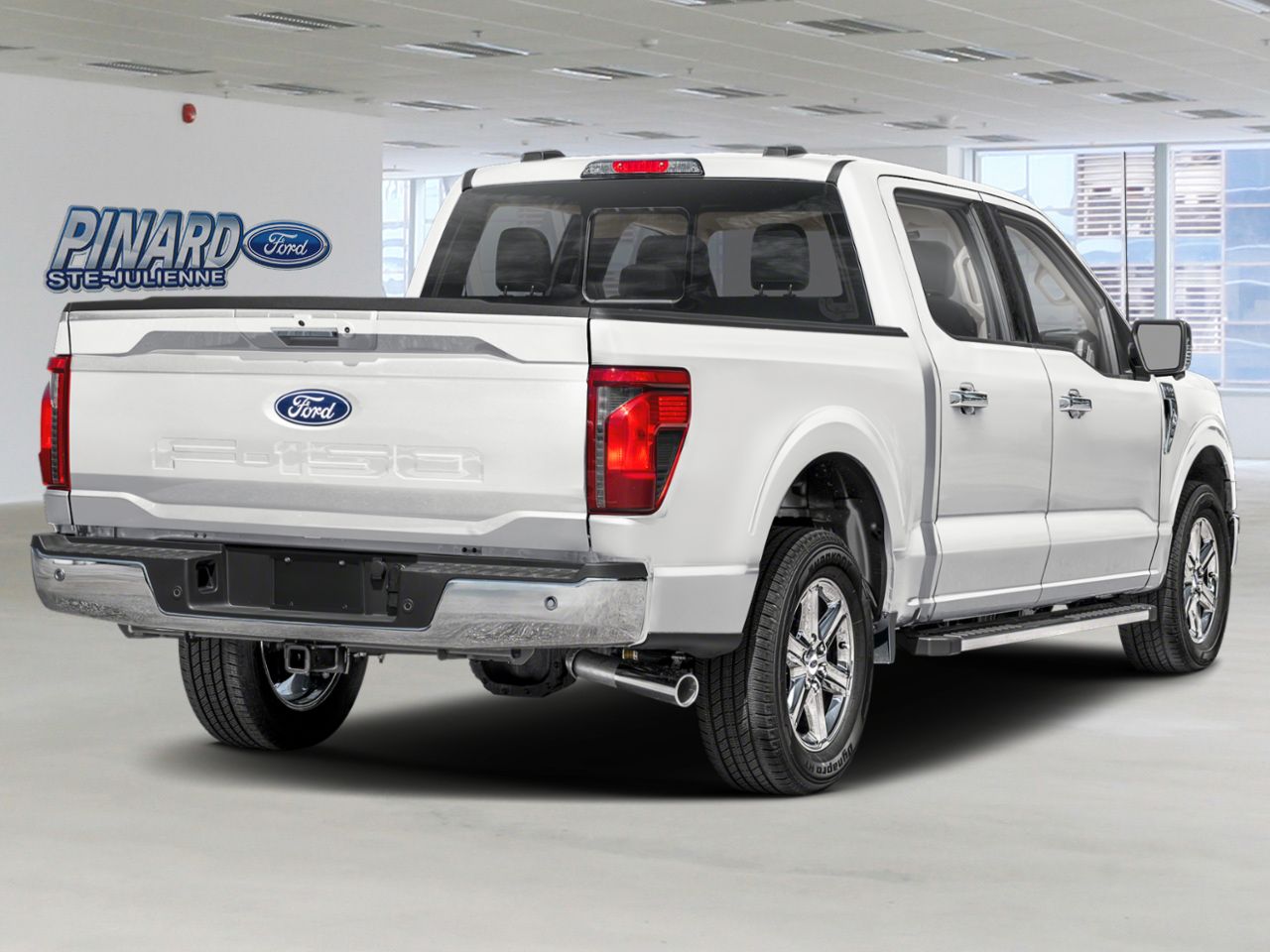 Ford F-150 2025 Blanc Oxford Sainte-Julienne - photo #2