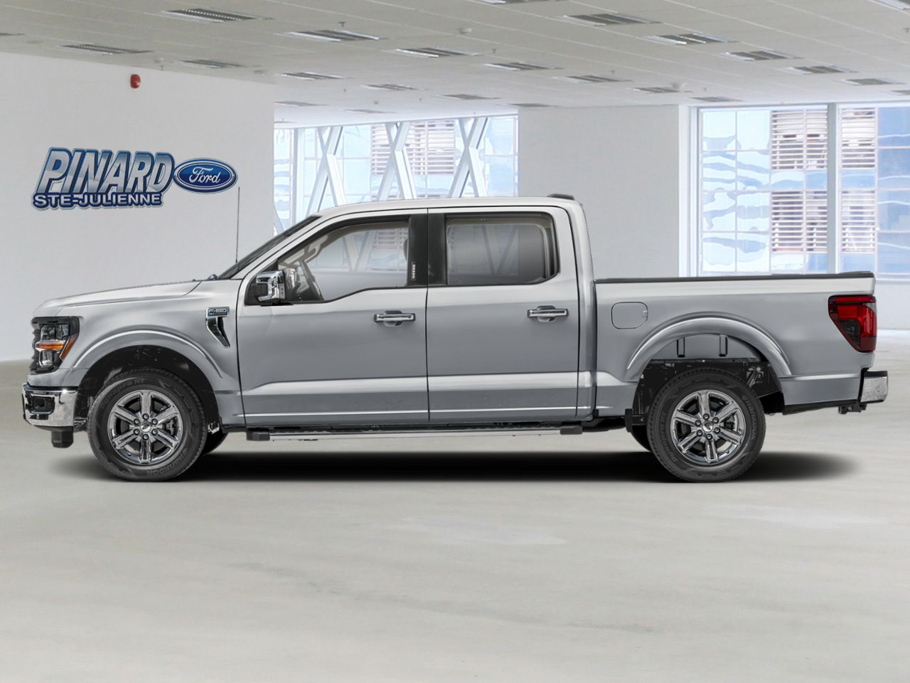 2025 Ford F-150 Iconic Silver Metallic Sainte-Julienne - photo #1