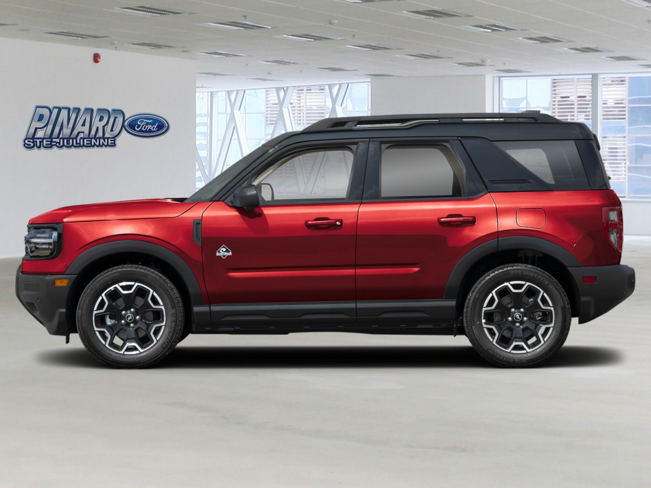 Ford Bronco Sport 2026 Rouge rubis m&eacute;tallis&eacute; teint&eacute; verni Sainte-Julienne - photo #1