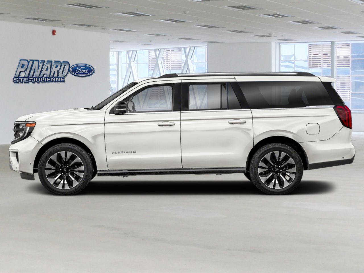 2026 Ford Expedition Star White Metallic Tri-Coat Sainte-Julienne - photo #1
