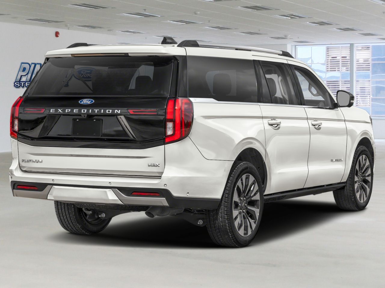 2026 Ford Expedition Star White Metallic Tri-Coat Sainte-Julienne - photo #2