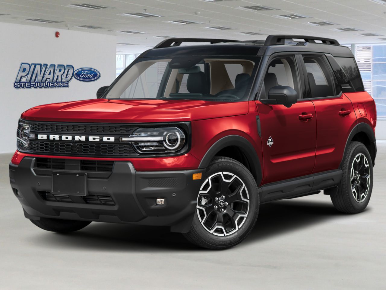 Ford Bronco Sport 2026 Rouge rubis m&eacute;tallis&eacute; teint&eacute; verni Sainte-Julienne - photo #0