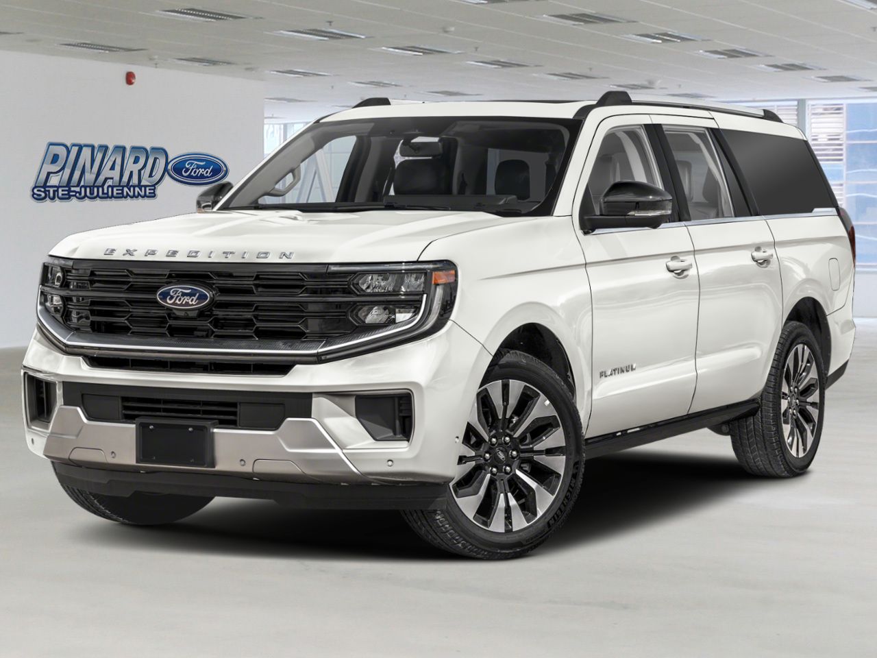 2026 Ford Expedition Star White Metallic Tri-Coat Sainte-Julienne - photo #0