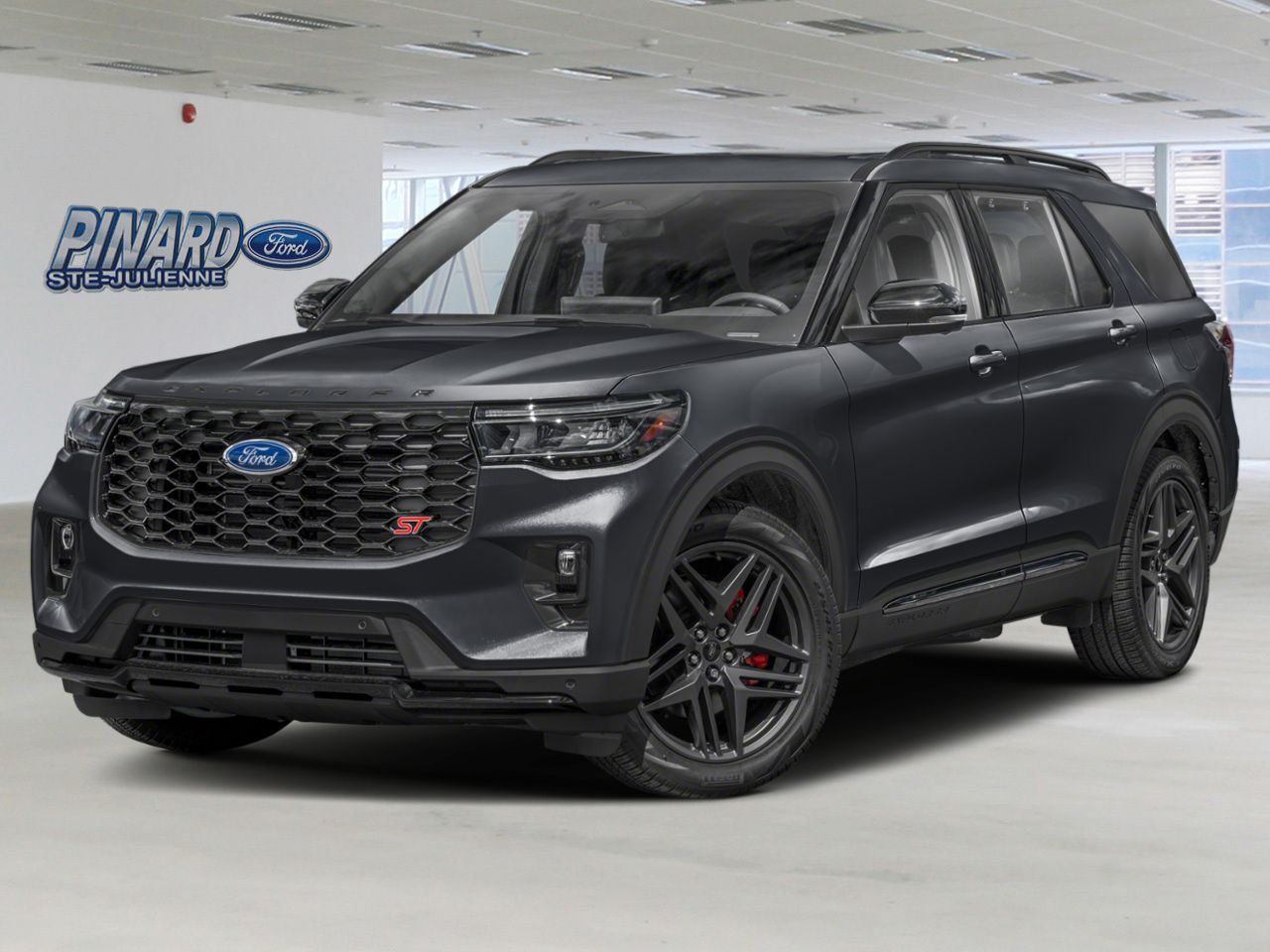 2026 Ford Explorer Agate Black Metallic Sainte-Julienne - photo #0