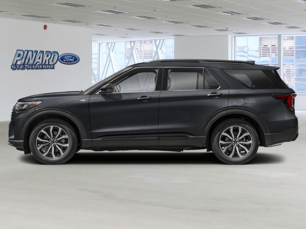 2026 Ford Explorer Agate Black Metallic Sainte-Julienne - photo #2