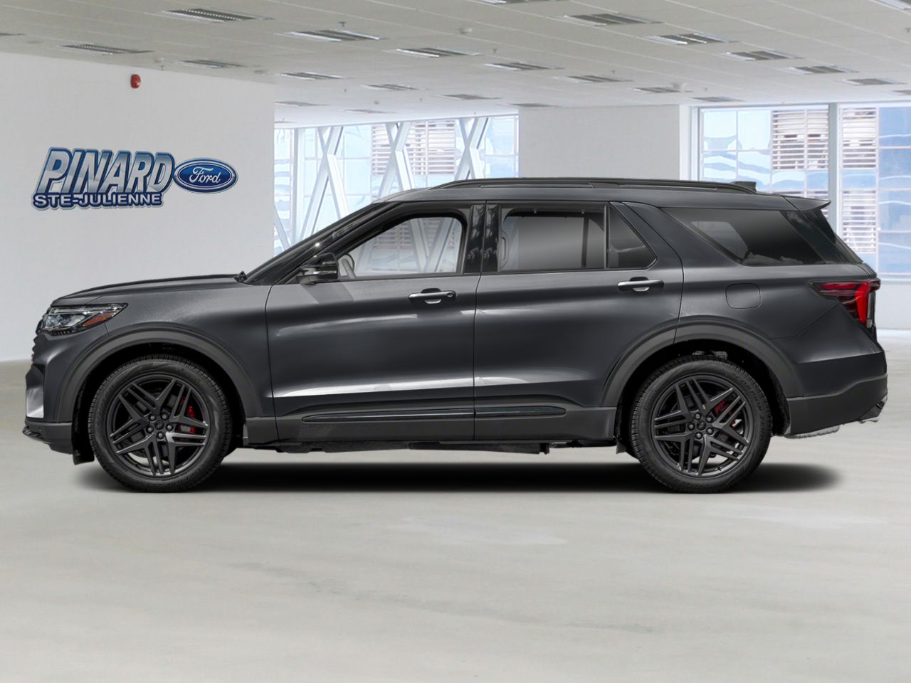 2026 Ford Explorer Agate Black Metallic Sainte-Julienne - photo #2