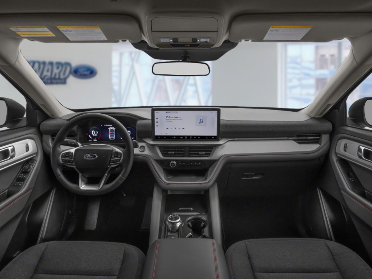 Ford Explorer 2026 Gris carbonis&eacute; m&eacute;tallis&eacute; Sainte-Julienne - photo #9