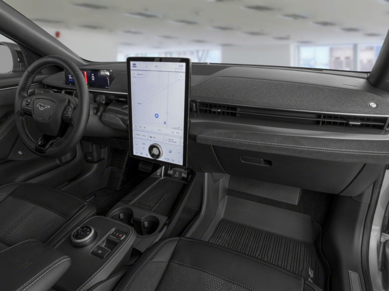 2025 Ford Mustang Mach-E Star White Metallic Tri-Coat Sainte-Julienne - photo #8