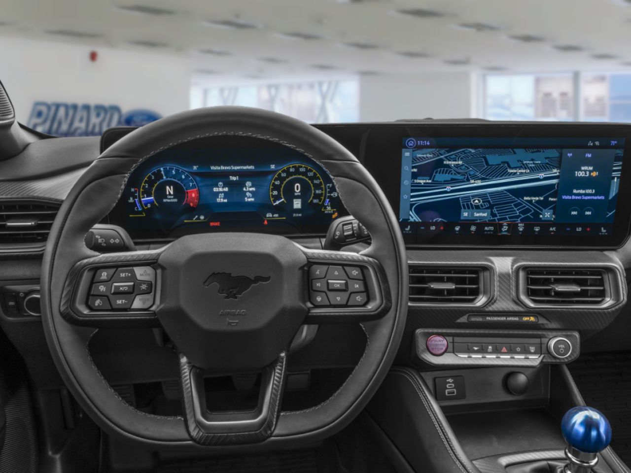 2026 Ford Mustang Shadow Black Sainte-Julienne - photo #9