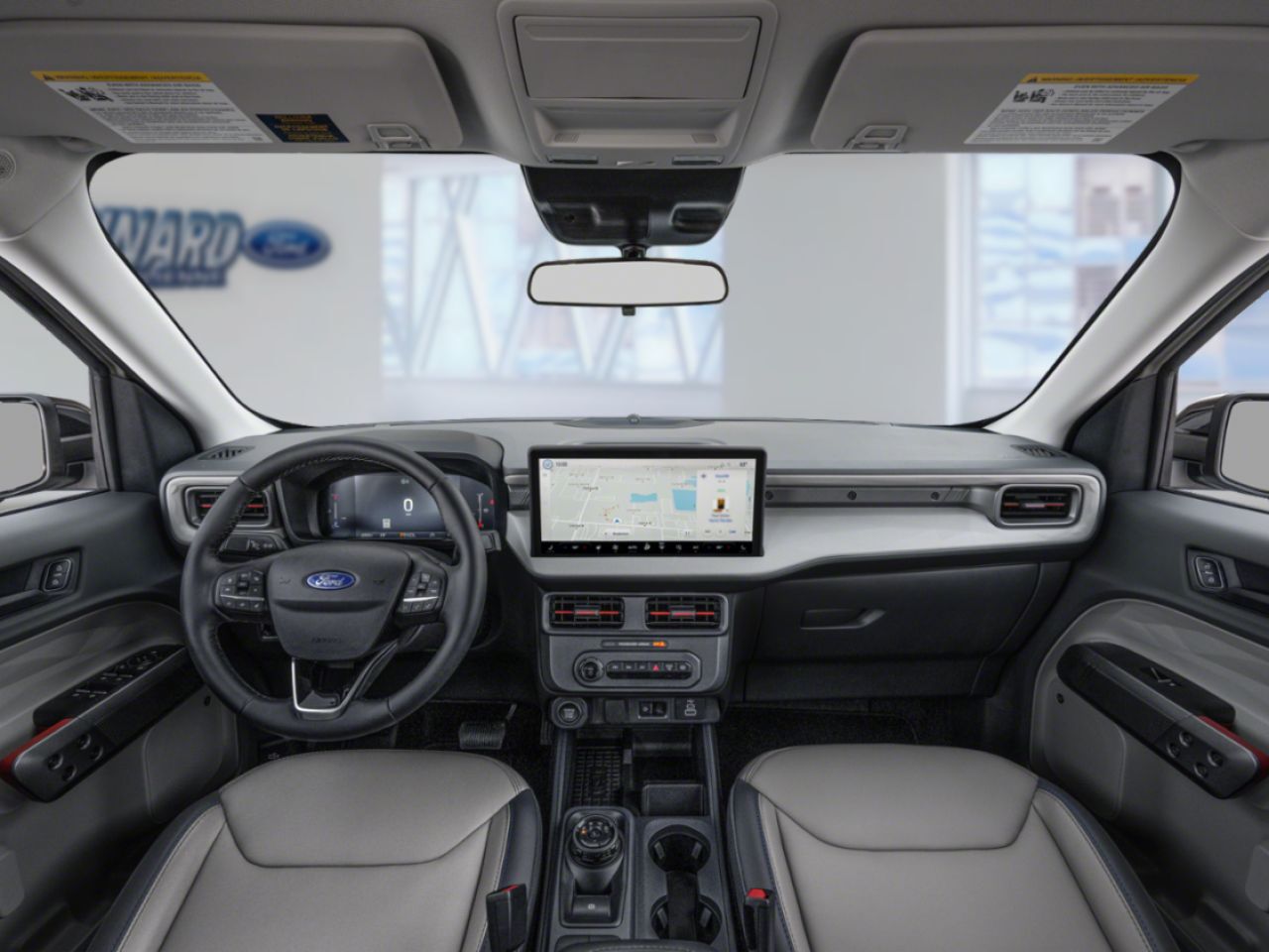 2026 Ford Maverick Azure Grey Metallic Tri-Coat Sainte-Julienne - photo #6