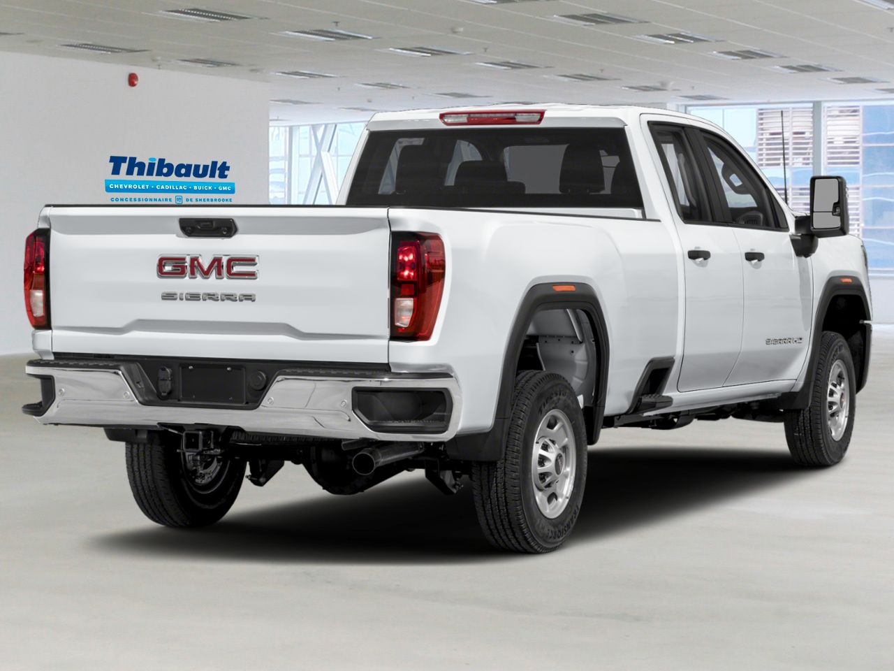 2026 GMC SIERRA 2500HD Pro cabine double 4RM 162 po White Sherbrooke - photo #1