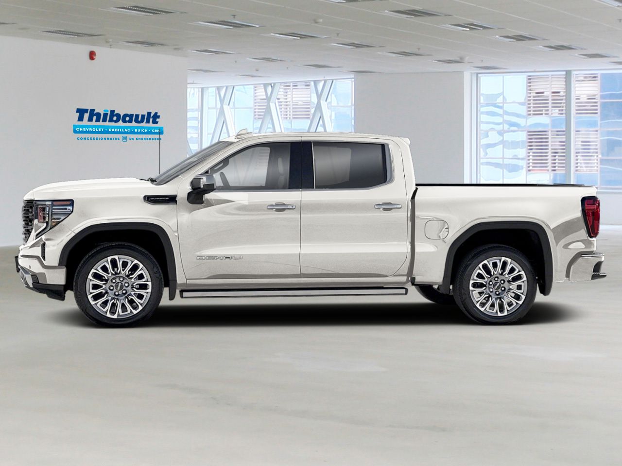 GMC SIERRA 1500 Denali Ultimate cabine multiplace 4RM 147 po 2026 BLANC GLACIER, TRIPLE COUCHE Sherbrooke - photo #1