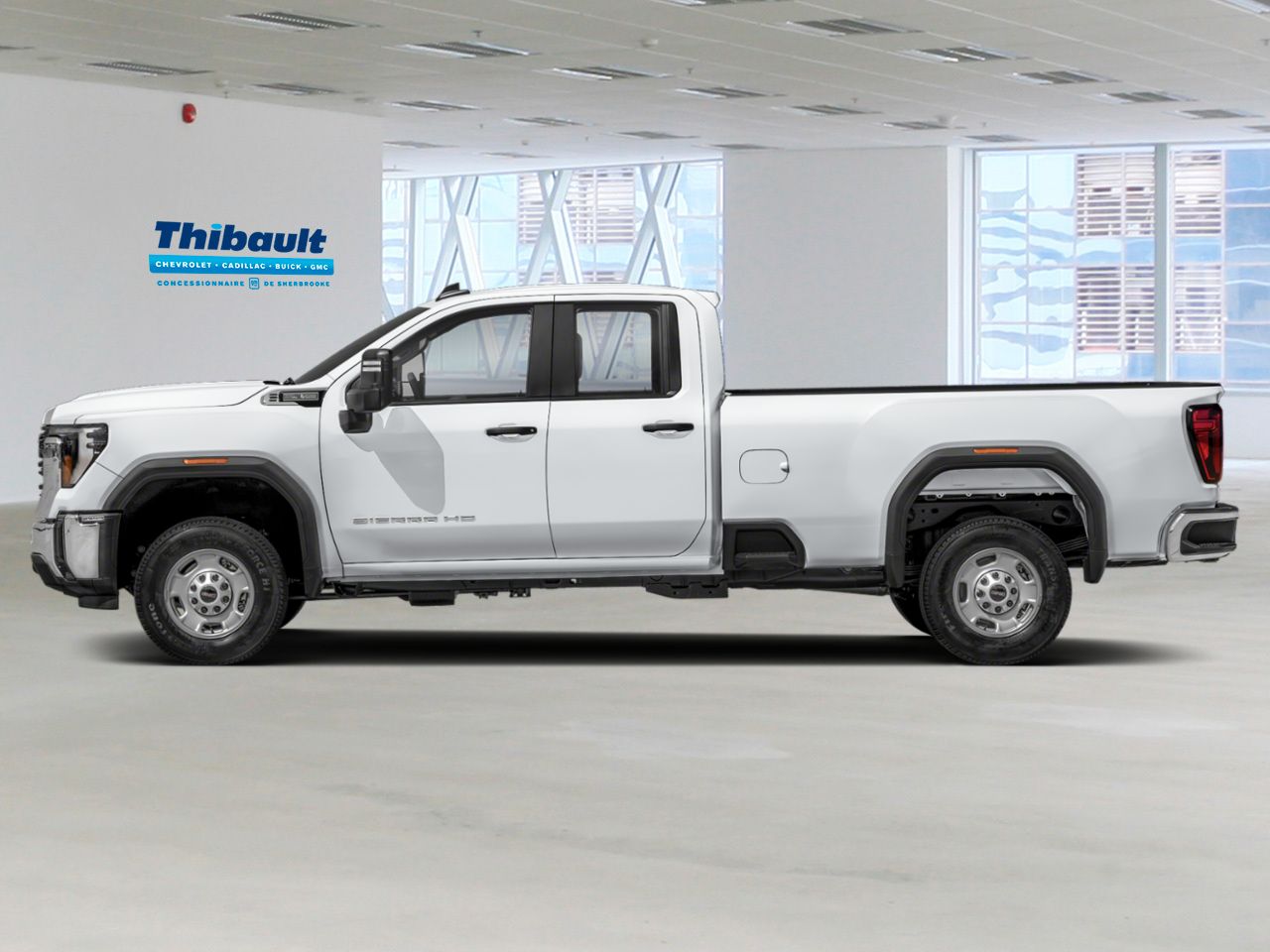 2026 GMC SIERRA 2500HD Pro cabine double 4RM 162 po White Sherbrooke - photo #2
