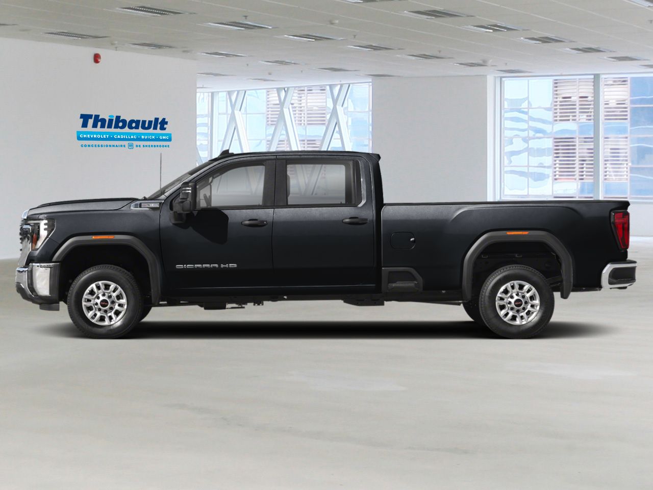 2026 GMC SIERRA 2500HD Denali Ultimate cabine multiplace 4RM 159 po Black Sherbrooke - photo #1