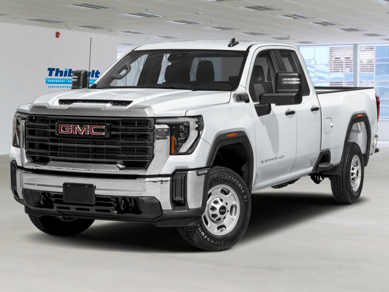 2026 GMC SIERRA 2500HD Pro cabine double 4RM 162 po White Sherbrooke - photo #0