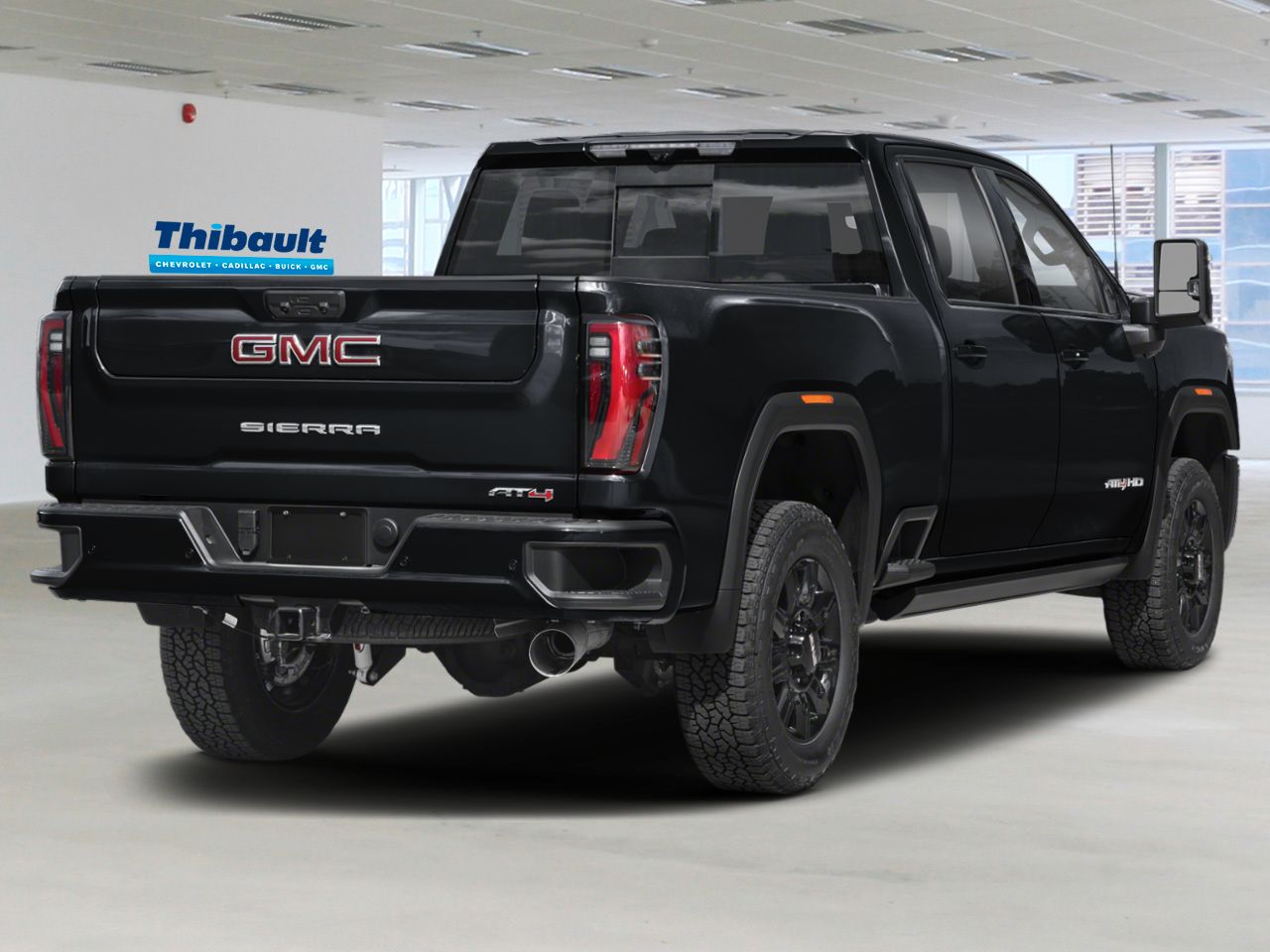 2026 GMC SIERRA 2500HD AT4 cabine multiplace 4RM 159 po ONYX BLACK Sherbrooke - photo #1