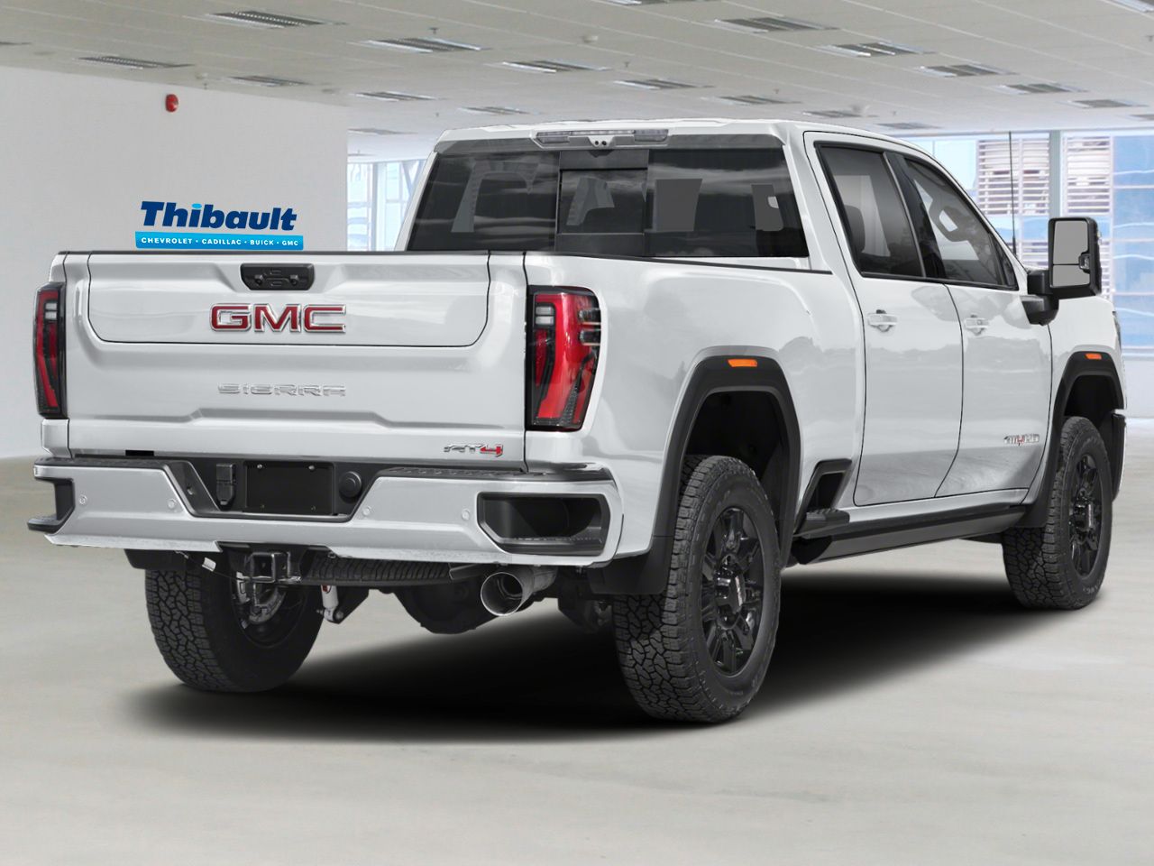 GMC SIERRA 2500HD AT4 cabine multiplace 4RM 159 po 2026 Blanc Sherbrooke - photo #1