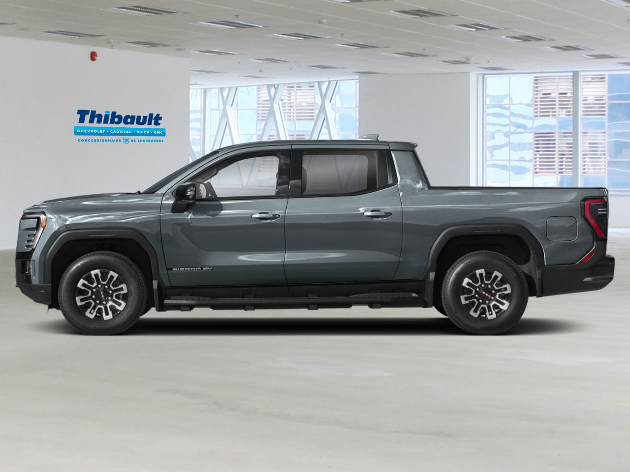 2026 GMC SIERRA EV &Eacute;l&eacute;vation cabine multiplace 4RMe &agrave; autonomie prolong&eacute;e Grey Sherbrooke - photo #2