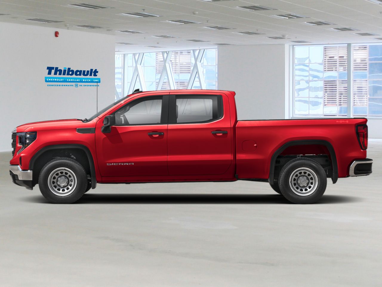 2026 GMC SIERRA 1500 Pro cabine multiplace 4RM 157 po Red Sherbrooke - photo #1